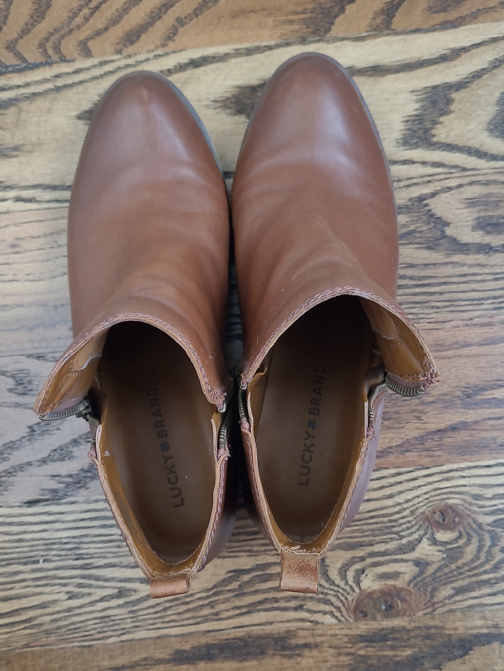 Lucky Brand Leather Ankle Bootie - Basel - Picture 3 of 12